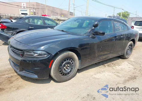 2018 Dodge Charger Police Awd из США, поврежденный, VIN 2C3CDXKT4JH174706